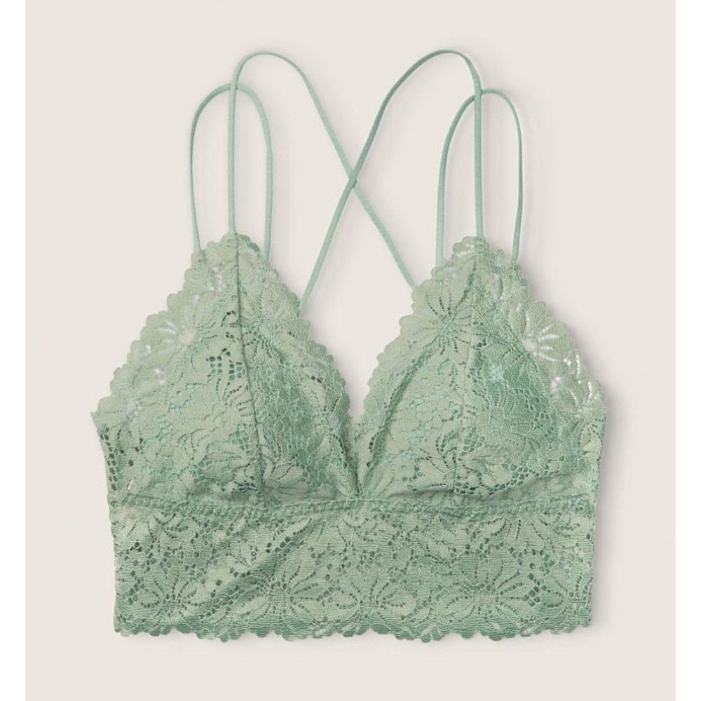 PINK Victoria’s Secret Longline Lace Bralette